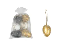 vajíčka plast 6cm/6ks BGW sáček vajíčka plast 6cm/6ks BGW sáček