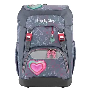 Školní batoh Step by Step Grade Glitter Heart Hazle