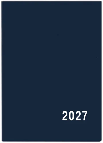 Měsíční diář 2027 Baloušek Anežka PVC modrá