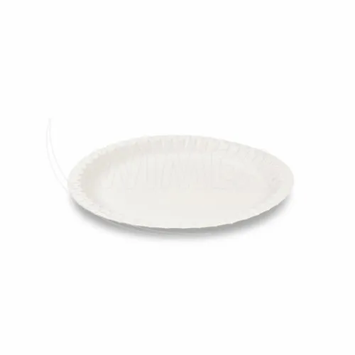Papírový talíř bílý Ø 23 cm, 100 ks
