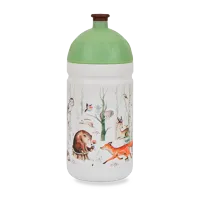 Zdravá lahev 500 ml s náhradní zátkou – Lesní zvířátka