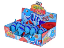 Fidget delfín klik klak 17 cm - mix barev (2)