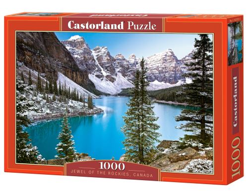 Puzzle Castorland 1000 dílků - Jewel of the Rockies, Canada