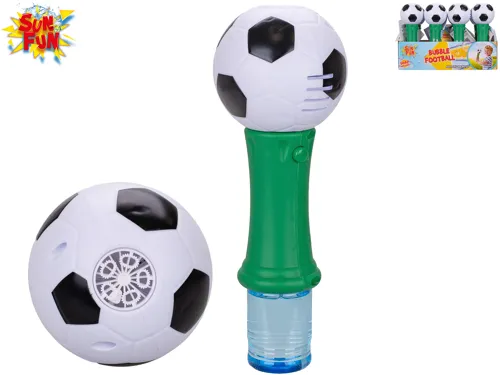 Bublifukovač Sun Fun fotbalový míč 23,5 cm s náplní 60 ml na baterie
