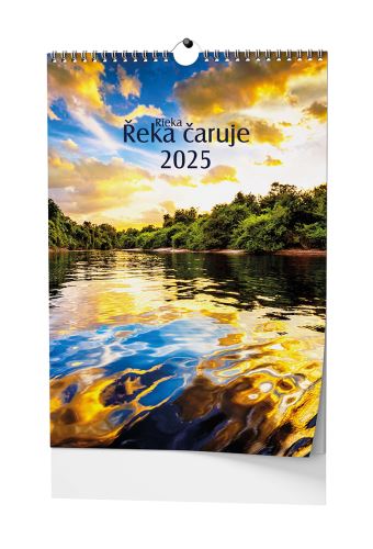 Nástěnný kalendář 2025 Baloušek - Řeka čaruje