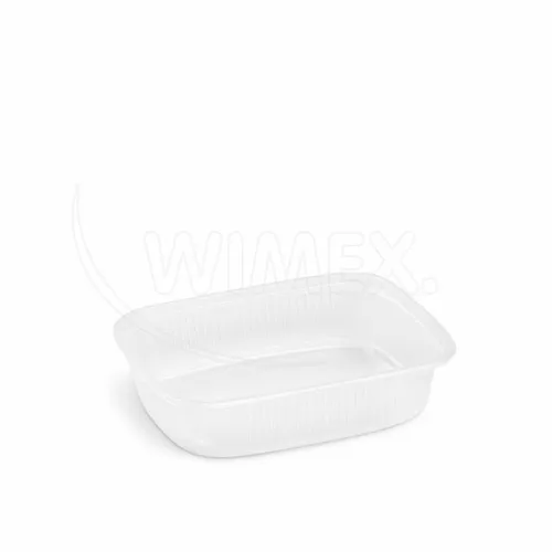 Miska (PP) hranatá průhledná 108 x 81 mm 125 ml, 100 ks