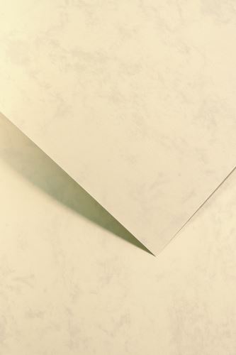 Ozdobný papír Mramor 220g ivory, 20ks, Galeria Papieru