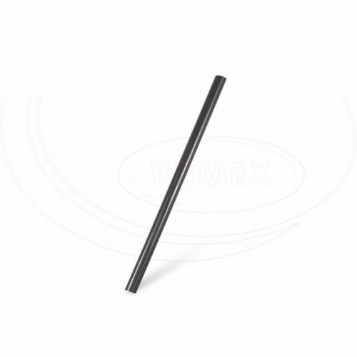 BIO slámka koktejlová JUMBO černá (PLA) 15 cm, Ø 8 mm - 250ks