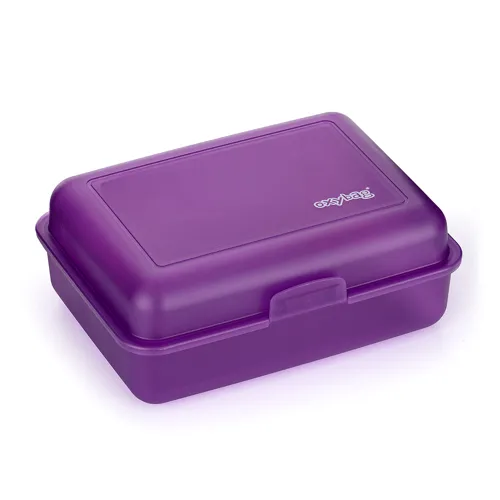 Box na svačinu Karton P+P - fialový matný