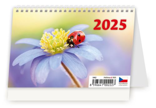 Stolní kalendář 2025 Helma - Plánovací - Týdenní "S"