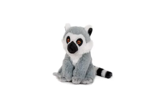 Plyšový lemur kata sedící 15 cm