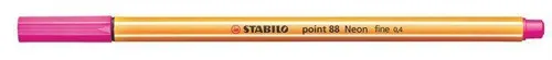 Liner Stabilo Point 88, 0,4mm - neonově růžová