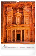 Nástěnný kalendář 2026 NOTIQUE - Světové monumenty, 33 x 46 cm (12)