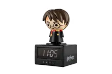 Budík Harry Potter 17cm na baterie se světlem se zvukem v krabici 13x18x11cm (2)