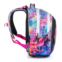 Školní batoh Bagmaster Lumi 21 A Colorful + gumovací pero Pilot Frixion (1)