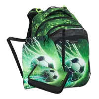 Školní batohový set 3-dílný Bagmaster LUMI 25 B Fotbal