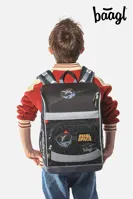Školní aktovka Baagl Zippy Plus Pixel Space (11)