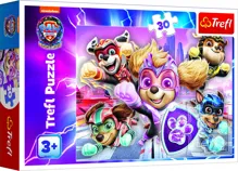 Puzzle Hrdinové města Tlapková patrola/Paw Patrol 27x20cm 30 dílků v krabičce 21x14x4cm (1)