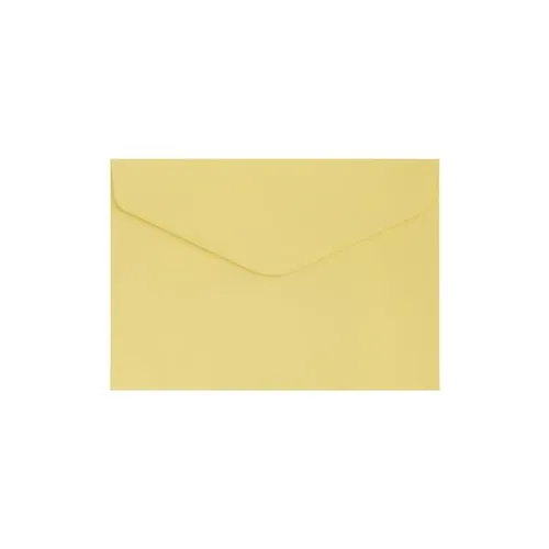 Obálky C6 hladké žluté 130g, 10ks, Galeria Papieru
