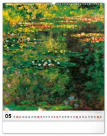 Nástěnný kalendář 2027 Notique Impresionismus, 48 x 56 cm (5)