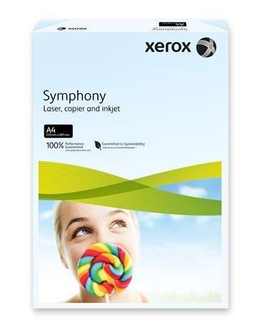 Xerografický papír barevný XEROX Symphony A4, 160g, 250ls - světle modrá