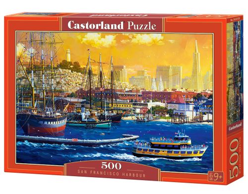 Puzzle Castorland 500 dílků - Přístav San Francisco