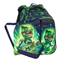 Školní batohový set 3-dílný Bagmaster Lumi 25 C Dinosaurus
