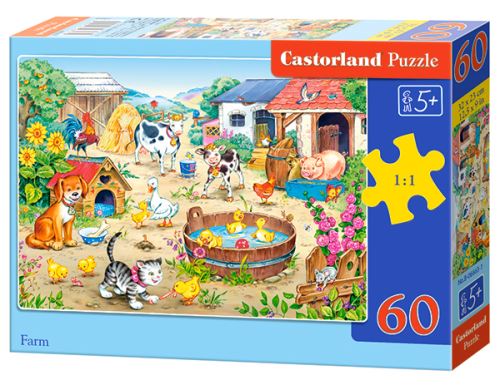 Puzzle Castorland 60 dílků - Farma