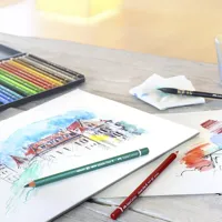 Umělecké pastelky Faber-Castell Albrecht Dürer 36 barev, plechová krabička (2)