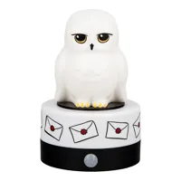 Sova Hedvika noční světlo 14cm Harry Potter se zvukem na USB v krabici 11x16x10cm (2)