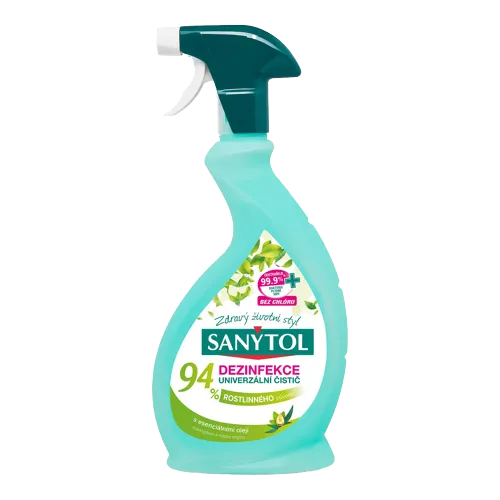 Sanytol - univerzální čistič 94 % rostlinného původu, 500 ml, sprej