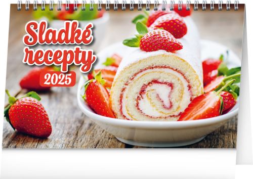 Stolní kalendář 2025 Presco Group - Sladké recepty