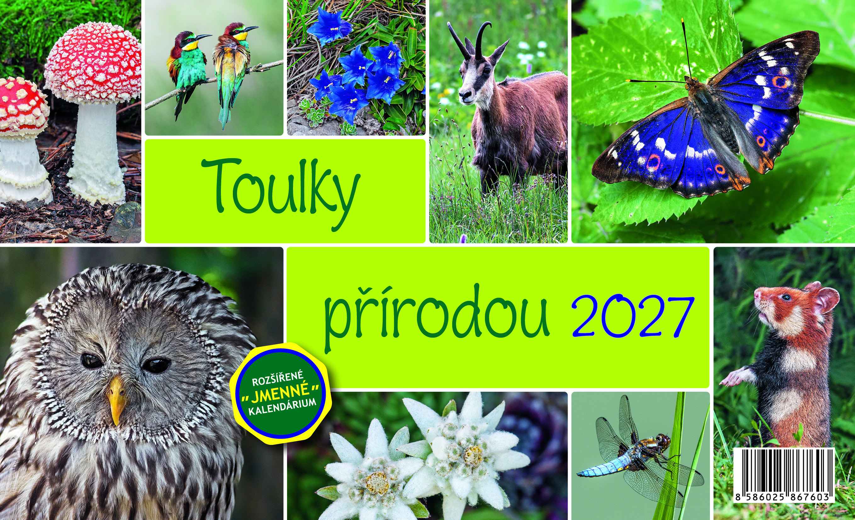 Levně Stolní kalendář 2027 Graspo Toulky přírodou