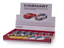 Auto Kinsmart BMW M8 Competition Coupé 1:38, 13 cm na zpětné natažení - mix barev (2)