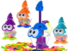 Vodní bomby, 100 ks s pumpou 20 cm - mix barev