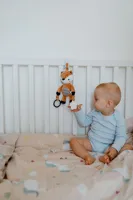 Plyšové chrastítko srneček 30 cm se závěsem na postýlku (7)