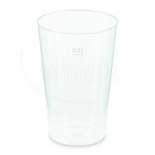 Kelímek vratný (PP) extra pevný 0,5 l [12 ks]