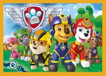 Puzzle 4v1 Prázdniny Tlapková Patrola/Paw Patrol 28,5x20,5cm v krabici 28x28x6cm (4)