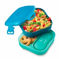 Dvoupatrový box na svačinu Maped Picnik Concept Kids 1400 ml - modrý (2)