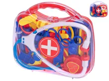 Doktorský set 19 × 17 cm, 17 ks v kufříku - mix barev