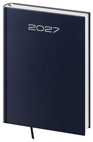Týdenní diář 2027 Helma B5 Old Karachi modrý