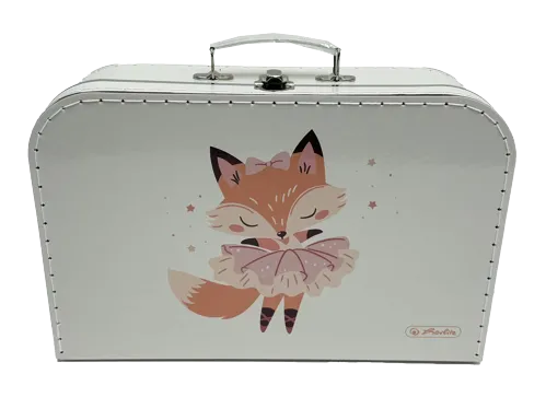 Dětský kufřík 35 cm Herlitz Liška