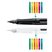 Plnicí pero LAMY safari all white - hrot F (4)