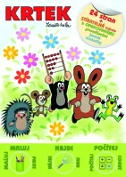 Activity book A4 + stíratelná tabule - Krtek a jeho přátelé