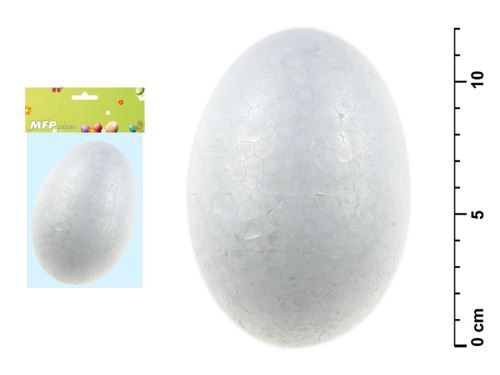 Polystyrenové vajíčko 12cm hladké