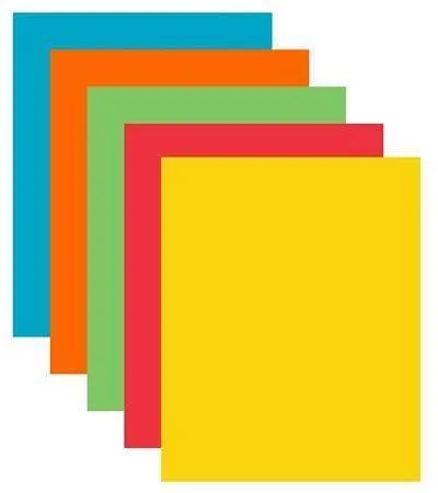 Xerografický papír barevný XEROX Symphony A4, 80g - tmavý (intensive) mix, 5x50 listů