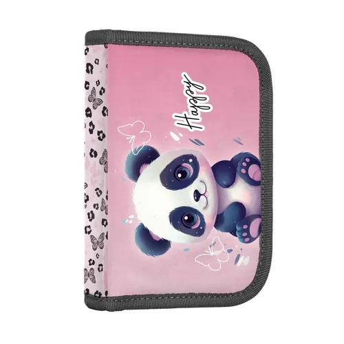 Školní penál 1-patrový prázdný Karton P+P Panda