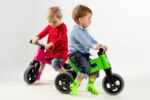 Odrážedlo Funny Wheels Rider Sport 2v1 zelené, krabice (11)