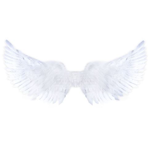 Andělská křídla bílá třpytivá