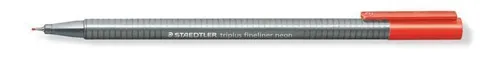 Liner STAEDTLER Triplus 334, 0,3mm - neon červená